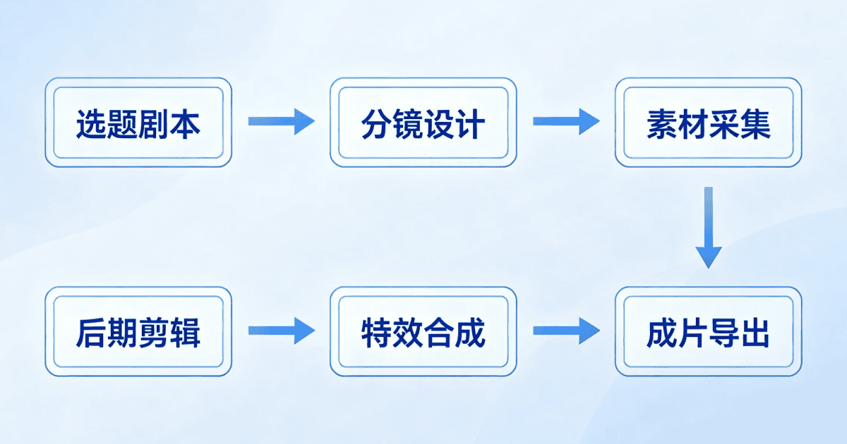 单人AI漫剧6步完整制作流程
