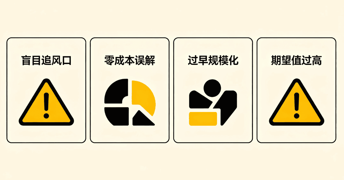 新手做副业四大常见误区 副业避坑警示提醒
