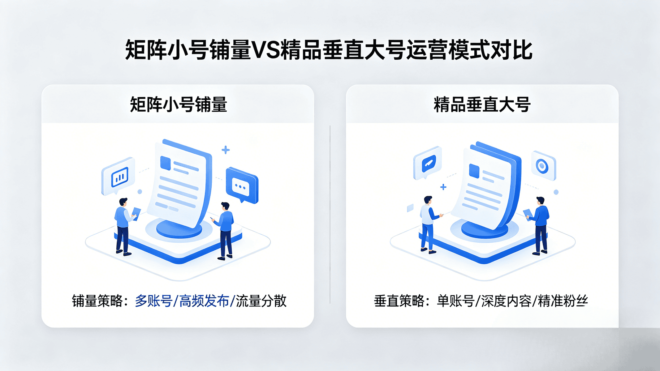 AI漫剧两种运营路线对比，批量小号与精品大号优劣分析